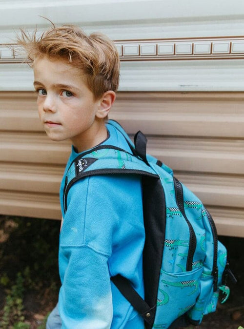 Little Legends Backpack L Croco Checkerboard Little Legends 