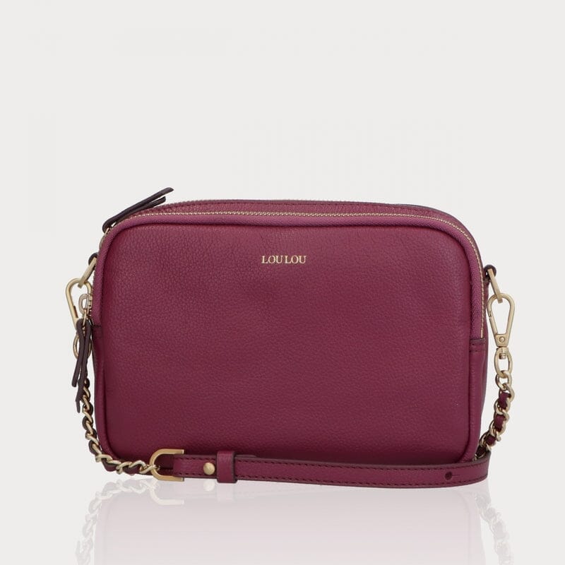 LouLou Essentiels Emilie Crossbodytas Plum Gold LouLou Essentiels 