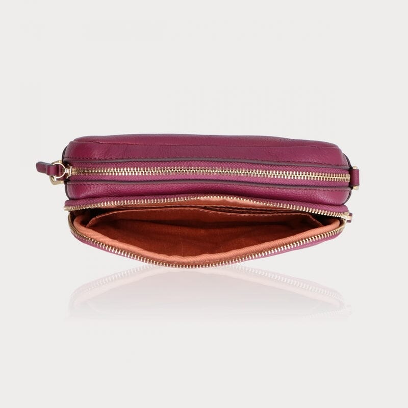 LouLou Essentiels Emilie Crossbodytas Plum Gold LouLou Essentiels 