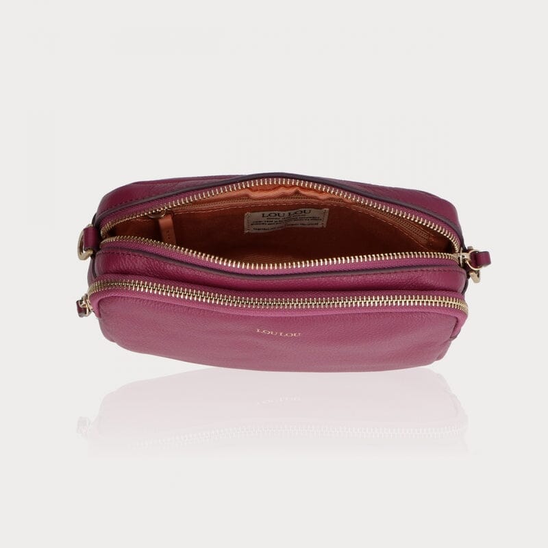 LouLou Essentiels Emilie Crossbodytas Plum Gold LouLou Essentiels 