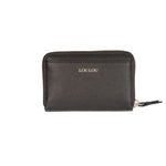 LouLou Essentiels kleine leren RFID portemonnee Petit Emilie Chocolate Torte Gold LouLou Essentiels 