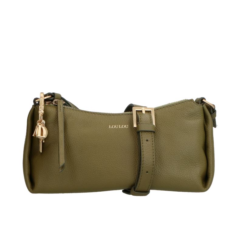 LouLou Essentiels Lisa Baguette tas Avocado Gold LouLou Essentiels 