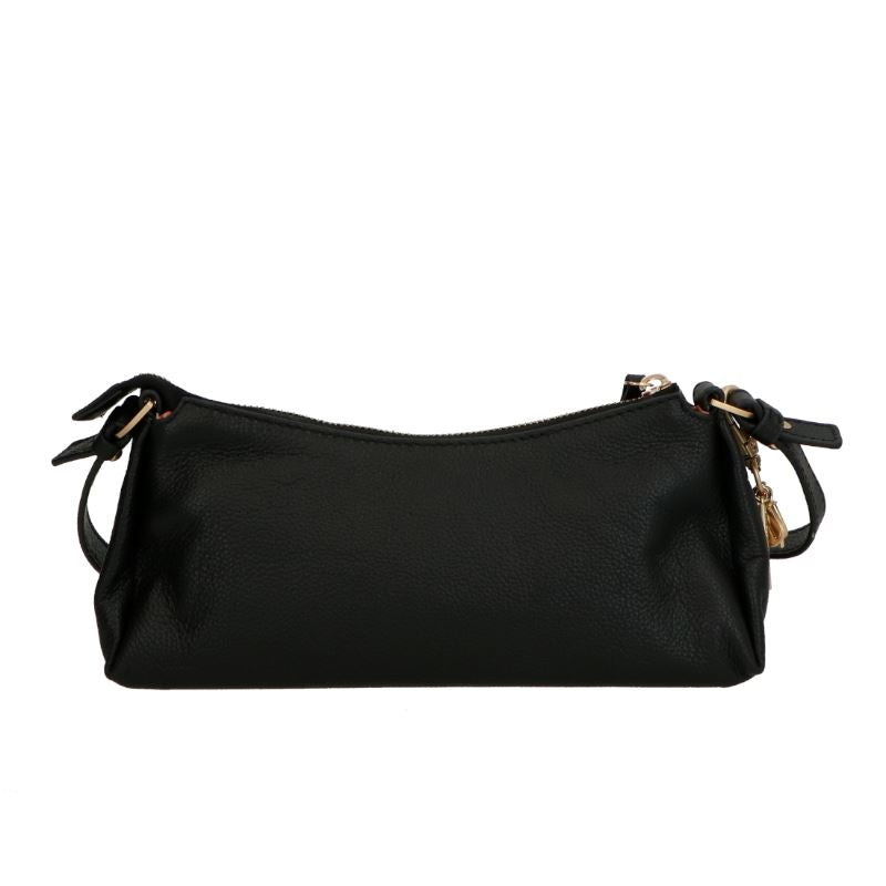 LouLou Essentiels Lisa Baguette tas Black Gold LouLou Essentiels 