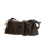 LouLou Essentiels Lisa Baguette tas Chocolate Torte Gold LouLou Essentiels 