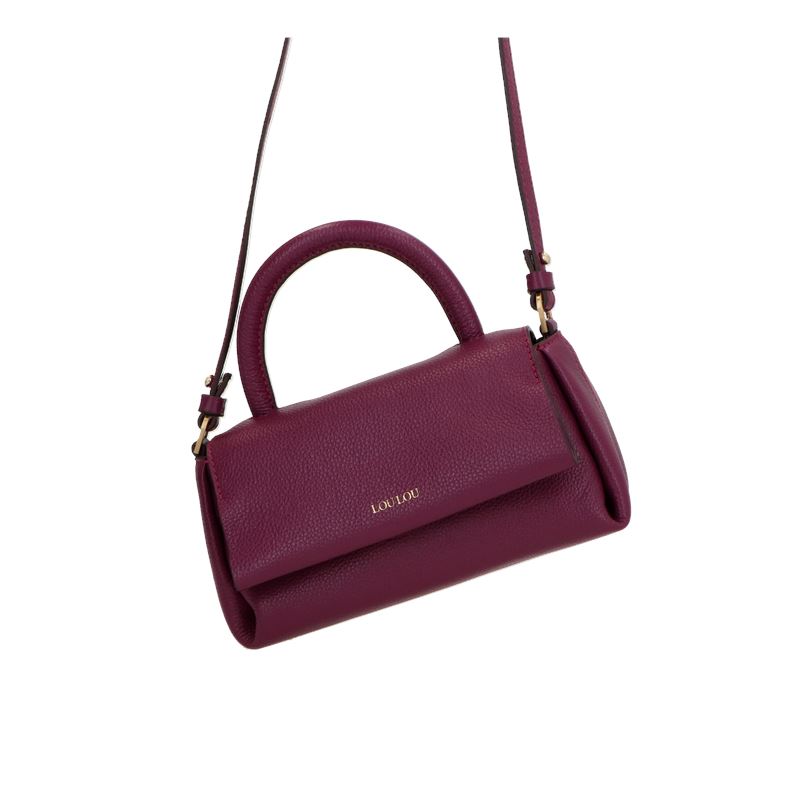 LouLou Essentiels MAE G Handtas Plum Gold LouLou Essentiels 