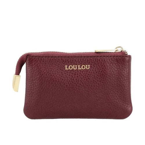 LouLou Essentiels Portemonnee Petit Camille Ruby LouLou Essentiels 