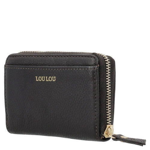 LouLou Essentiels Portemonnee RFID Petit Emilie Chocolate LouLou Essentiels 