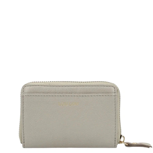 LouLou Essentiels Portemonnee RFID Petit Emilie Fog LouLou Essentiels 