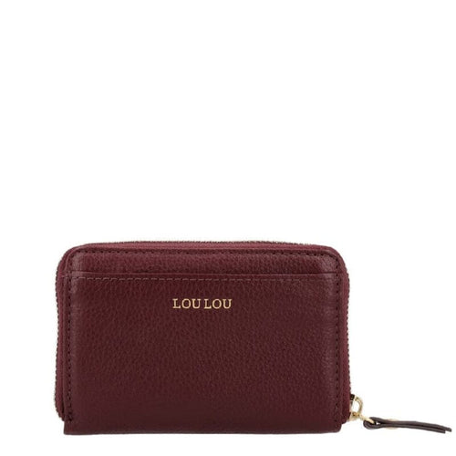 LouLou Essentiels Portemonnee RFID Petit Emilie Ruby LouLou Essentiels 