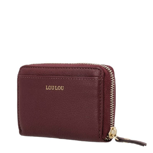 LouLou Essentiels Portemonnee RFID Petit Emilie Ruby LouLou Essentiels 