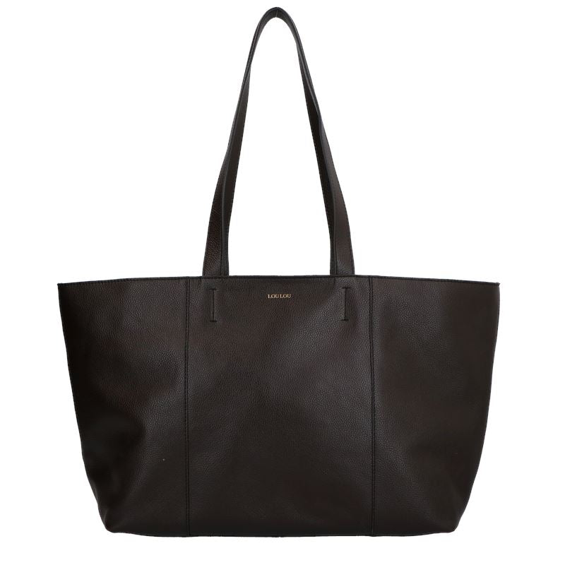 LouLou Essentiels Valerie Shopper Chocolate Torte Gold LouLou Essentiels 