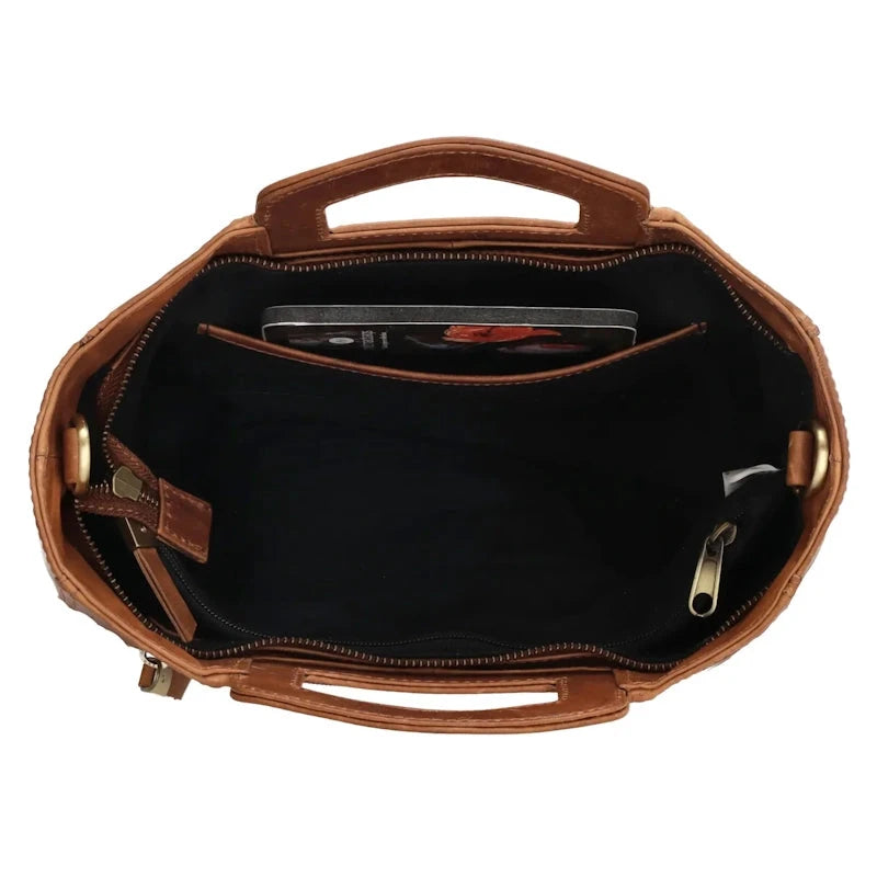 Micmac Bags Masterpiece Handtas Cognac MicMacBags 