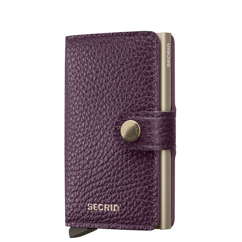 Secrid Mini Wallet Pebble Grape