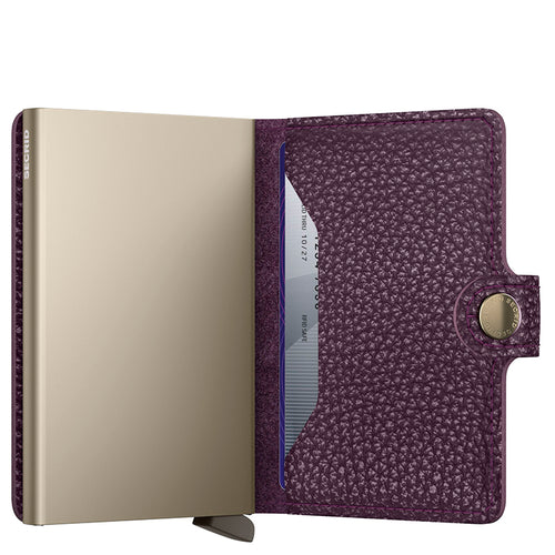 Secrid Mini Wallet Pebble Grape