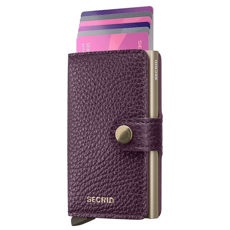 Secrid Mini Wallet Pebble Grape