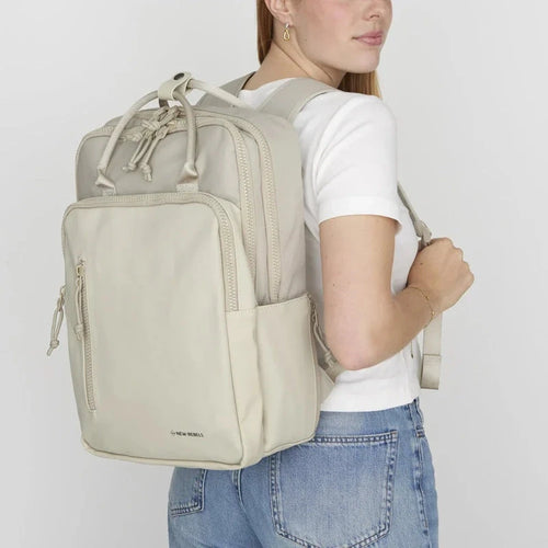 New Rebels Bruce Milwaukee Waterproof Rugzak 15,6" Beige New Rebels 