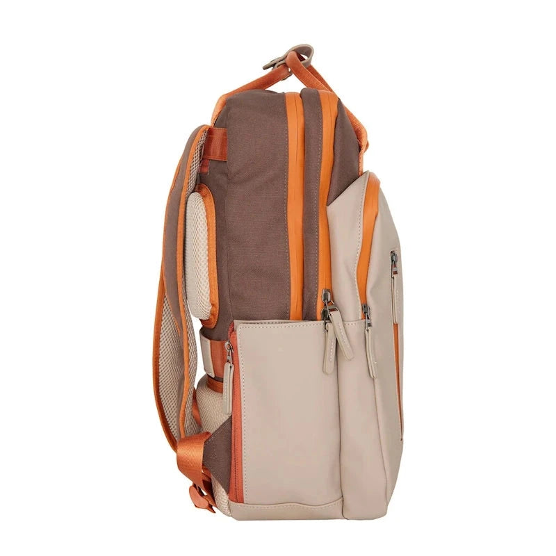 New Rebels Ferron Milwaukee Waterproof Rugzak 15,6" Coffee New Rebels 