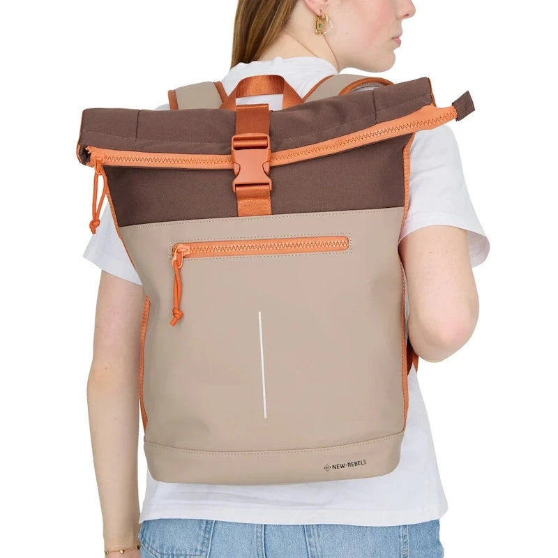 New Rebels Ferron New York Backpack Coffee New Rebels 