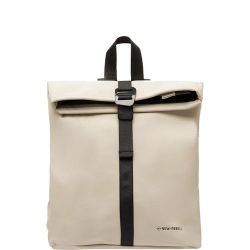 New Rebels Mart S Waterproof Flap Rugzak Beige New Rebels 