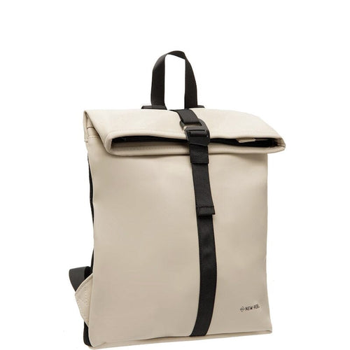 New Rebels Mart S Waterproof Flap Rugzak Beige New Rebels 