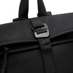 New Rebels Mart S Waterproof Flap Rugzak Black New Rebels 