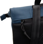 New Rebels Mart S Waterproof Flap Rugzak Navy Blue New Rebels 