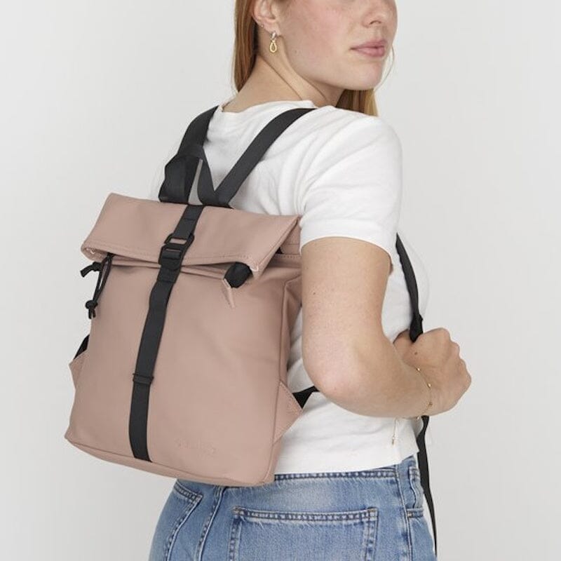New Rebels Mart S Waterproof Flap Rugzak Old Pink New Rebels 