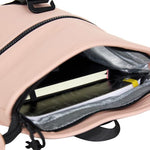 New Rebels Mart S Waterproof Flap Rugzak Old Pink New Rebels 