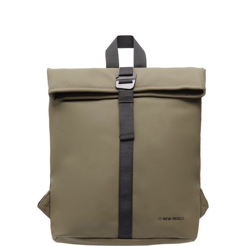 New Rebels Mart S Waterproof Flap Rugzak Olive New Rebels 