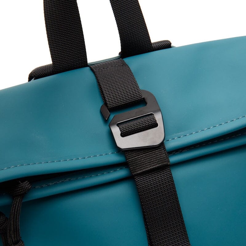 New Rebels Mart S Waterproof Flap Rugzak Petrol New Rebels 
