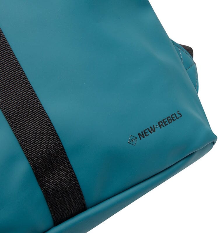 New Rebels Mart S Waterproof Flap Rugzak Petrol New Rebels 