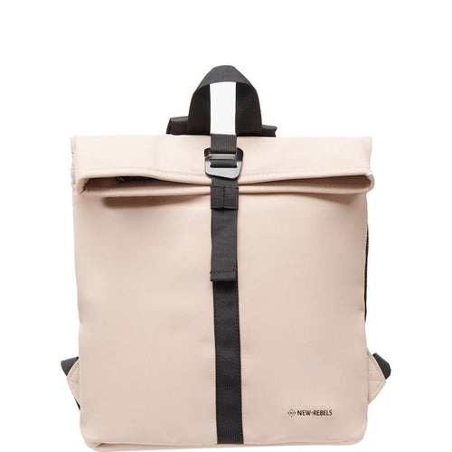 New Rebels Mart S Waterproof Flap Rugzak Soft Pink New Rebels 