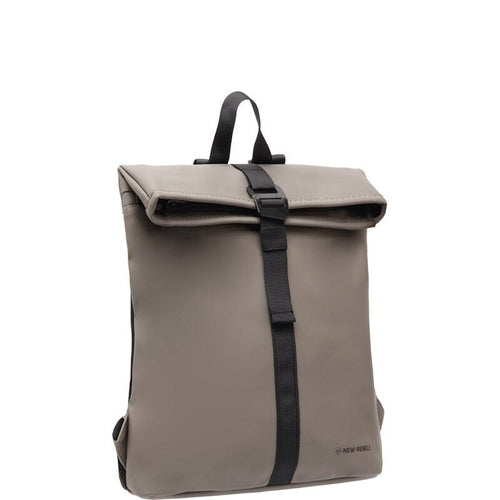 New Rebels Mart S Waterproof Flap Rugzak Taupe New Rebels 