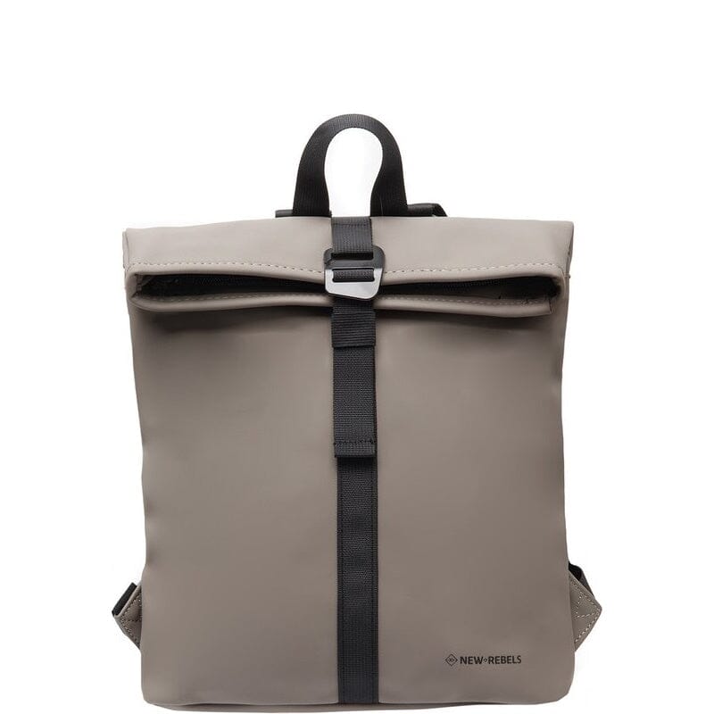 New Rebels Mart S Waterproof Flap Rugzak Taupe New Rebels 