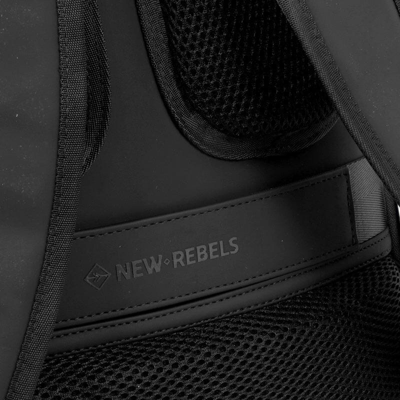 New Rebels William Waterproof Rugzak 15,6" Black New Rebels 