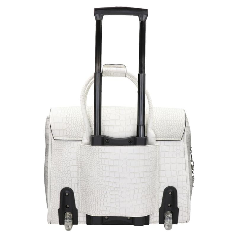 Olivia Lauren Dames Business Trolley 17" Bianca White Olivia Lauren 