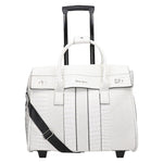 Olivia Lauren Dames Business Trolley 17" Bianca White Olivia Lauren 