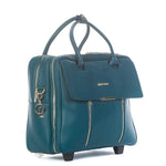 Olivia Lauren Dames Business Trolley 17" Dahlia Petrol Blue Olivia Lauren 