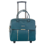 Olivia Lauren Dames Business Trolley 17" Dahlia Petrol Blue Olivia Lauren 
