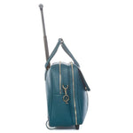Olivia Lauren Dames Business Trolley 17" Dahlia Petrol Blue Olivia Lauren 