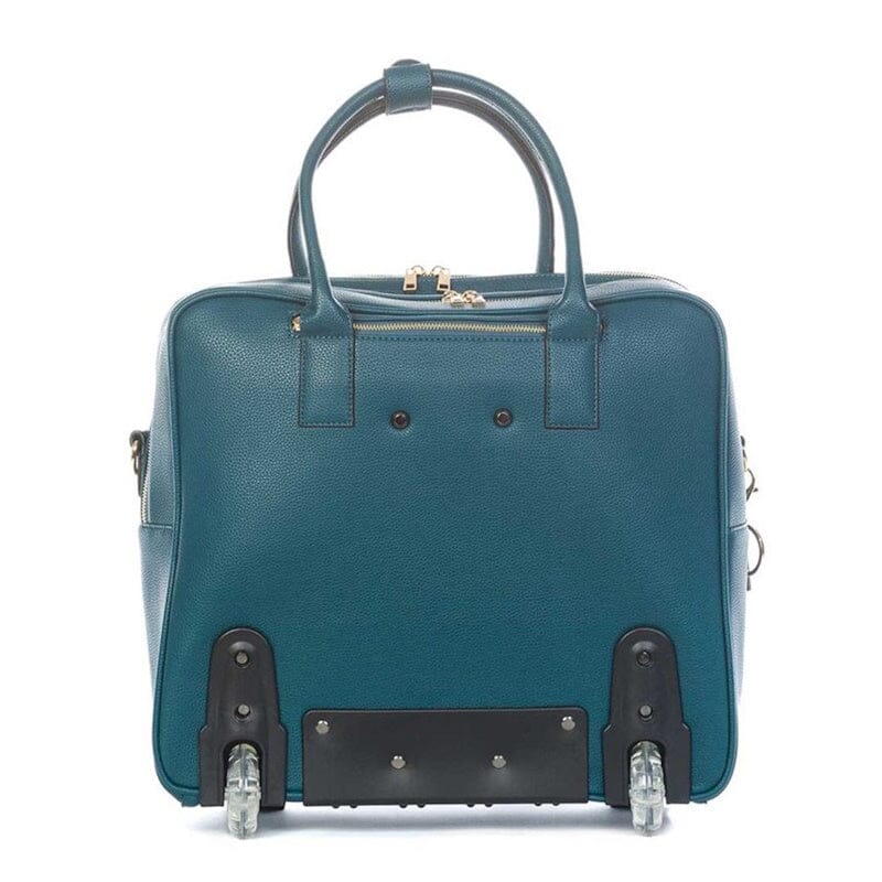 Olivia Lauren Dames Business Trolley 17" Dahlia Petrol Blue Olivia Lauren 