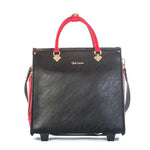Olivia Lauren Dames Business Trolley 17" Esme Black/Red Olivia Lauren 