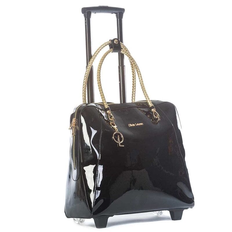 Olivia Lauren Dames Business Trolley 17" Lara Black Olivia Lauren 