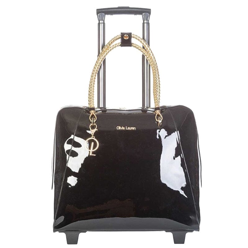 Olivia Lauren Dames Business Trolley 17" Lara Black Olivia Lauren 