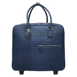 Olivia Lauren Dames Business Trolley 17" Octavia Navy Blue Olivia Lauren 