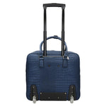 Olivia Lauren Dames Business Trolley 17" Octavia Navy Blue Olivia Lauren 