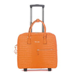 Olivia Lauren Dames Business Trolley 17" Phoebe Orange Olivia Lauren 