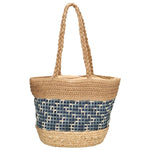 PE Florence Natural Live Strandtas Navy / Camel PE Florence 