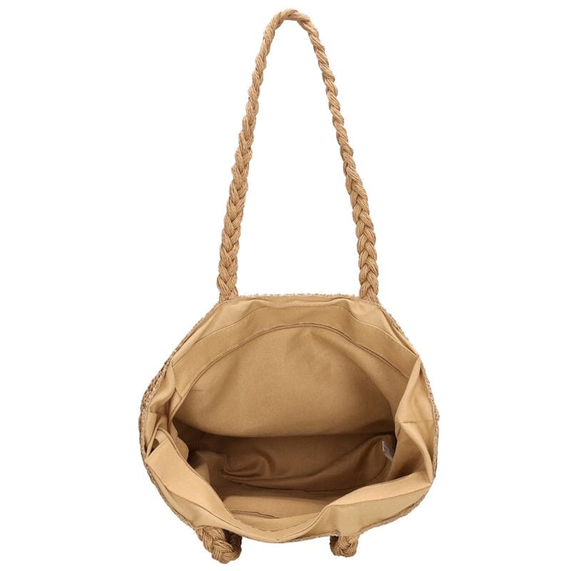 PE Florence Natural Live Strandtas Navy / Camel PE Florence 