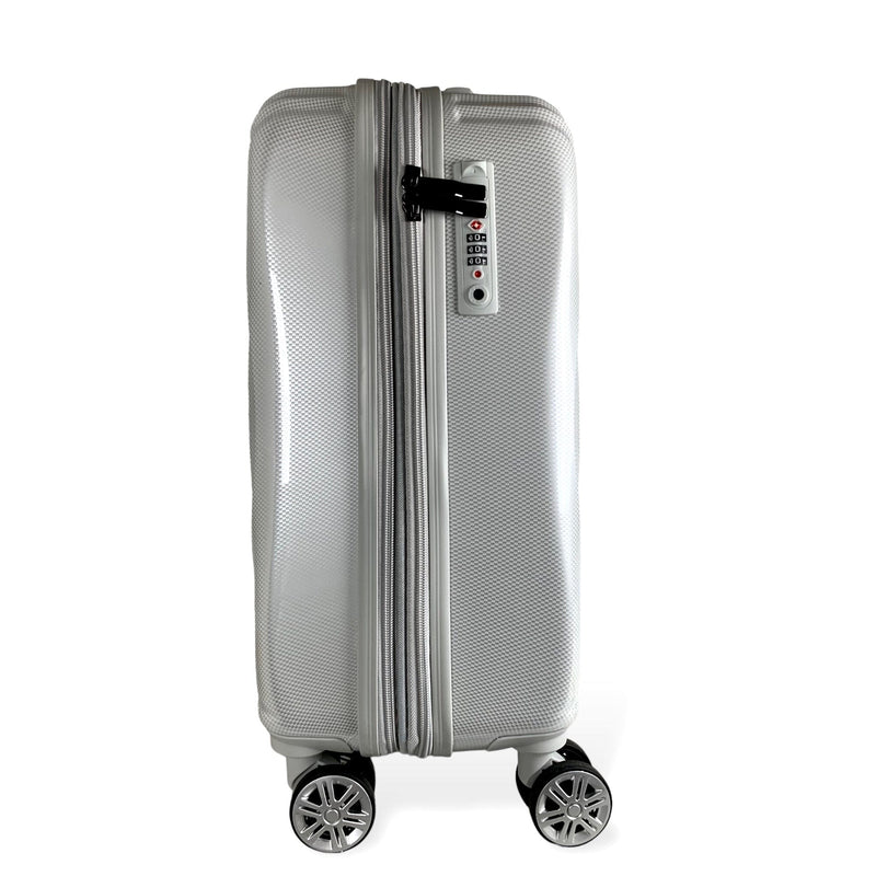 Platinium Lyon Handbagage Trolley 55cm White Platinium 